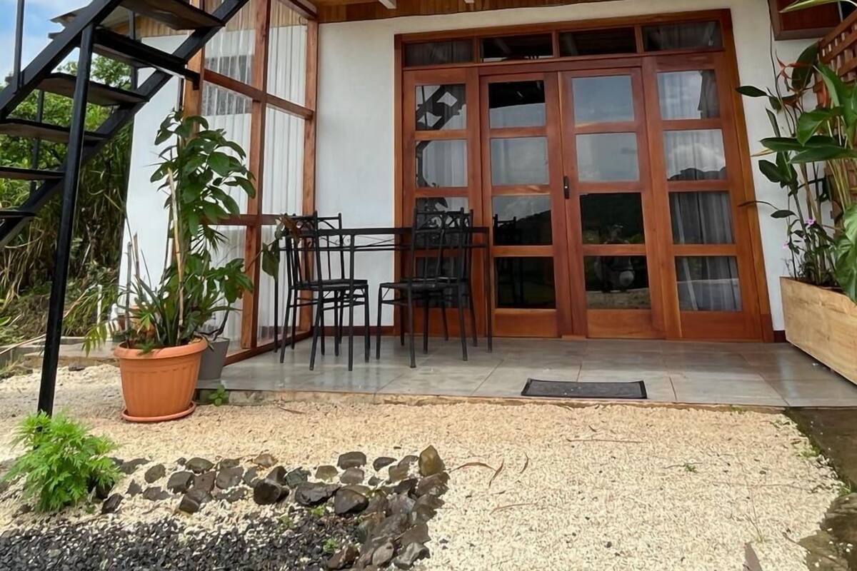 Dúplex panorámico, 1 habitación, balcón, vista a la montaña | Terraza o patio