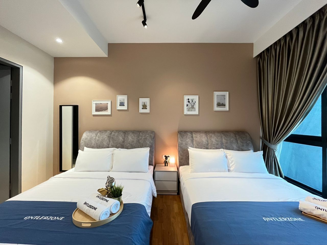 Apartment, 2 Bedrooms | Desk, laptop workspace, iron/ironing board, free WiFi