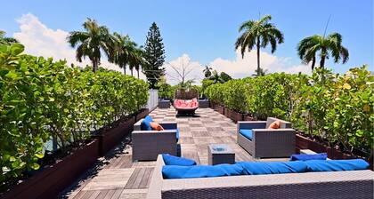 Spacious 5-bedroom villa in delightful Miami with WiFi in the heart of Brickell