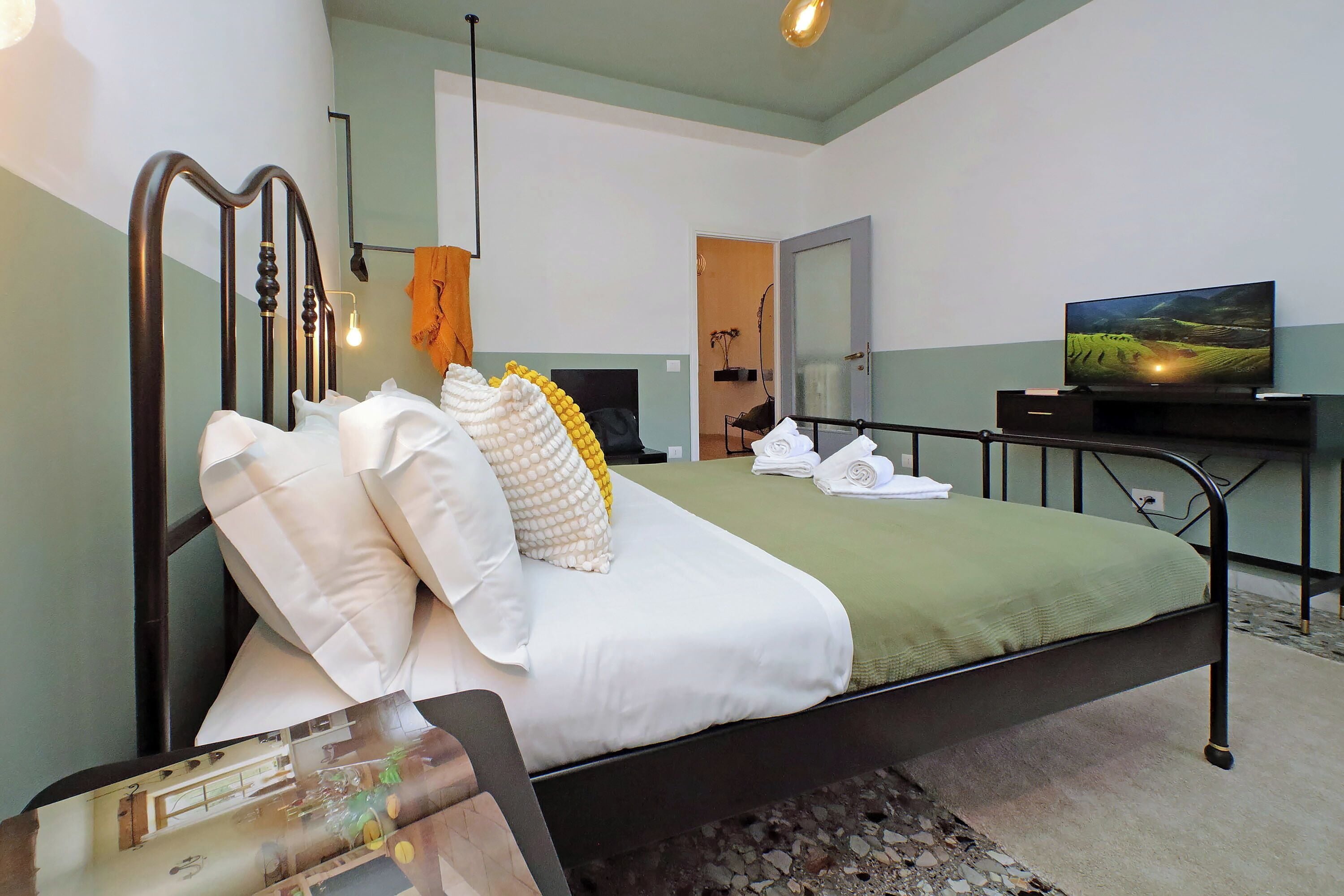 Comfort-Apartment, Gartenblick | 2 Schlafzimmer, Zimmersafe, Verdunkelungsvorhänge