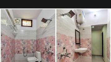 舒適單人房 | 浴室 | 毛巾、肥皂、洗髮精、衛生紙