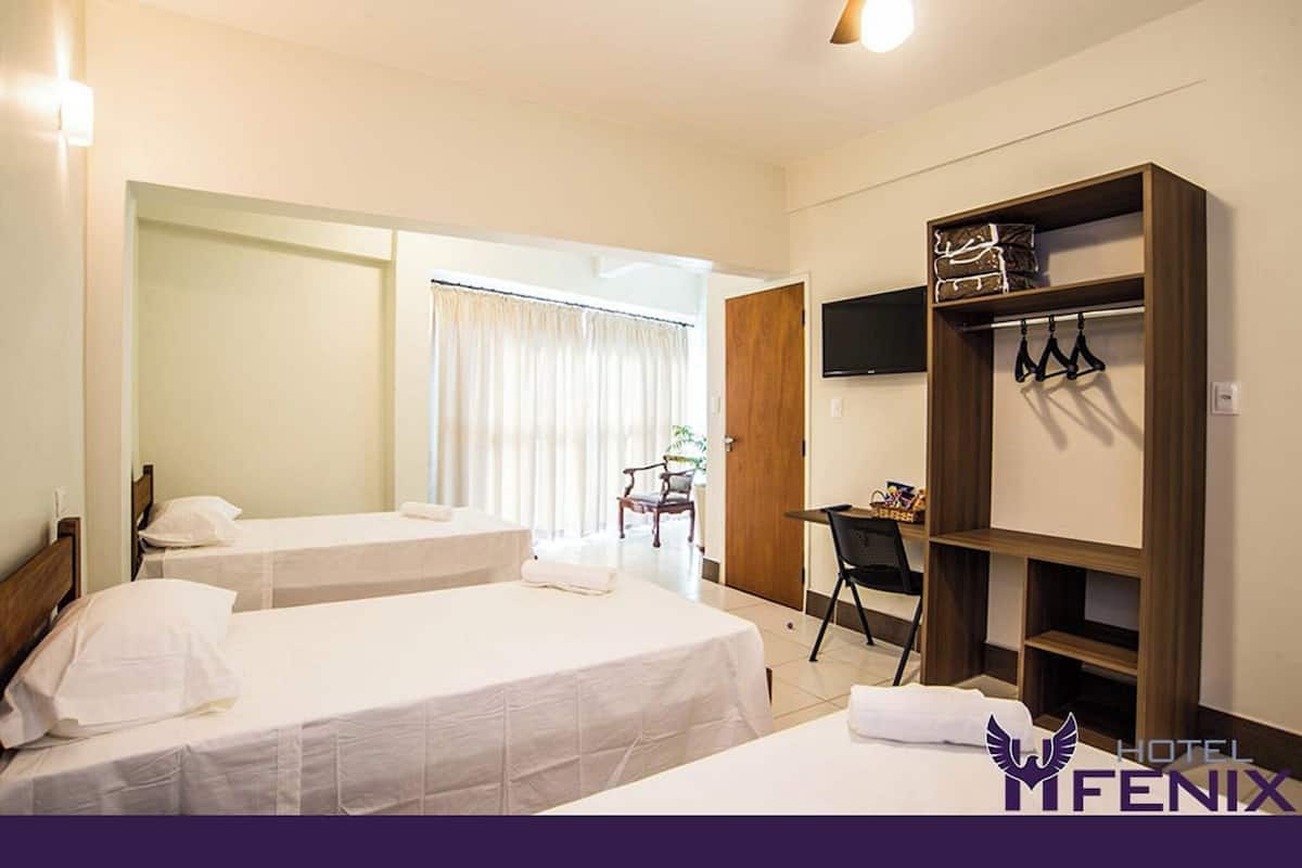 Triple Room | Desk, laptop workspace, iron/ironing board, free WiFi