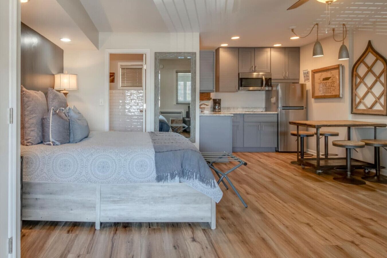 1 غرفة نوم ومكتب ومك واة/لوح كي وواي فاي