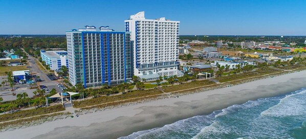 Exterior - Oceanfront 2BR Condo, Bayview Resort on the Boardwalk, Myrtle Beach, Indoor pool (Myrtle Beach)