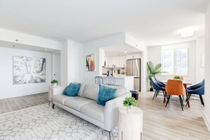 Classic Apartment | Living area - Elegant 2BR Apartment Minutes From DC (Arlington)