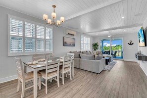 Smart TV, foosball, table tennis