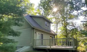 Exterior - Charming 2-bedroom cabin located at enchanting Garland Golf Resort, Lewiston, MI (Lewiston)