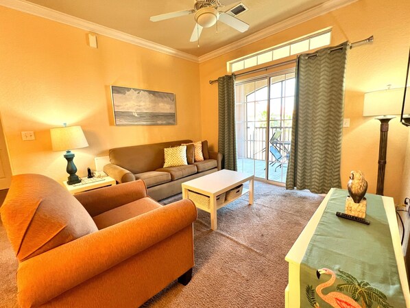Condo, Multiple Beds (Unit 2404 - Tuscana Resort) | Living area - Unit 2404 - Tuscana Resort (Davenport)