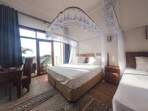 In-room safe, individually decorated, individually furnished, desk - Sea Breeze Villas Nungwi (Nungwi)