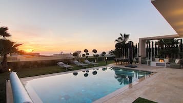 Una piscina climatizada