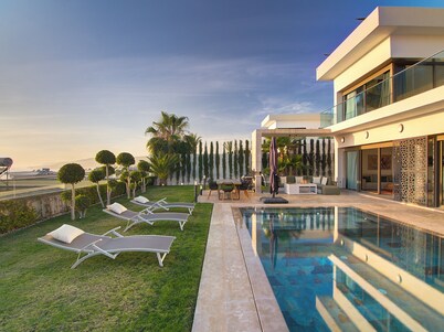 Luxury Villa 119 with Ocean Views & Private Heated Pool in Taghazout
