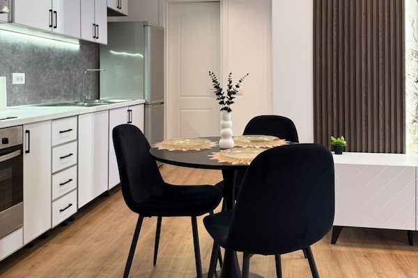 Apartment, 1 Bedroom, Balcony | Private kitchen