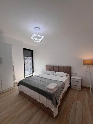 Appartamento, 1 camera da letto, balcone | 1 camera, insonorizzazione, lenzuola