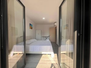 Leilighet, 2 soverom | 1 soverom, lydisolert og sengetøy