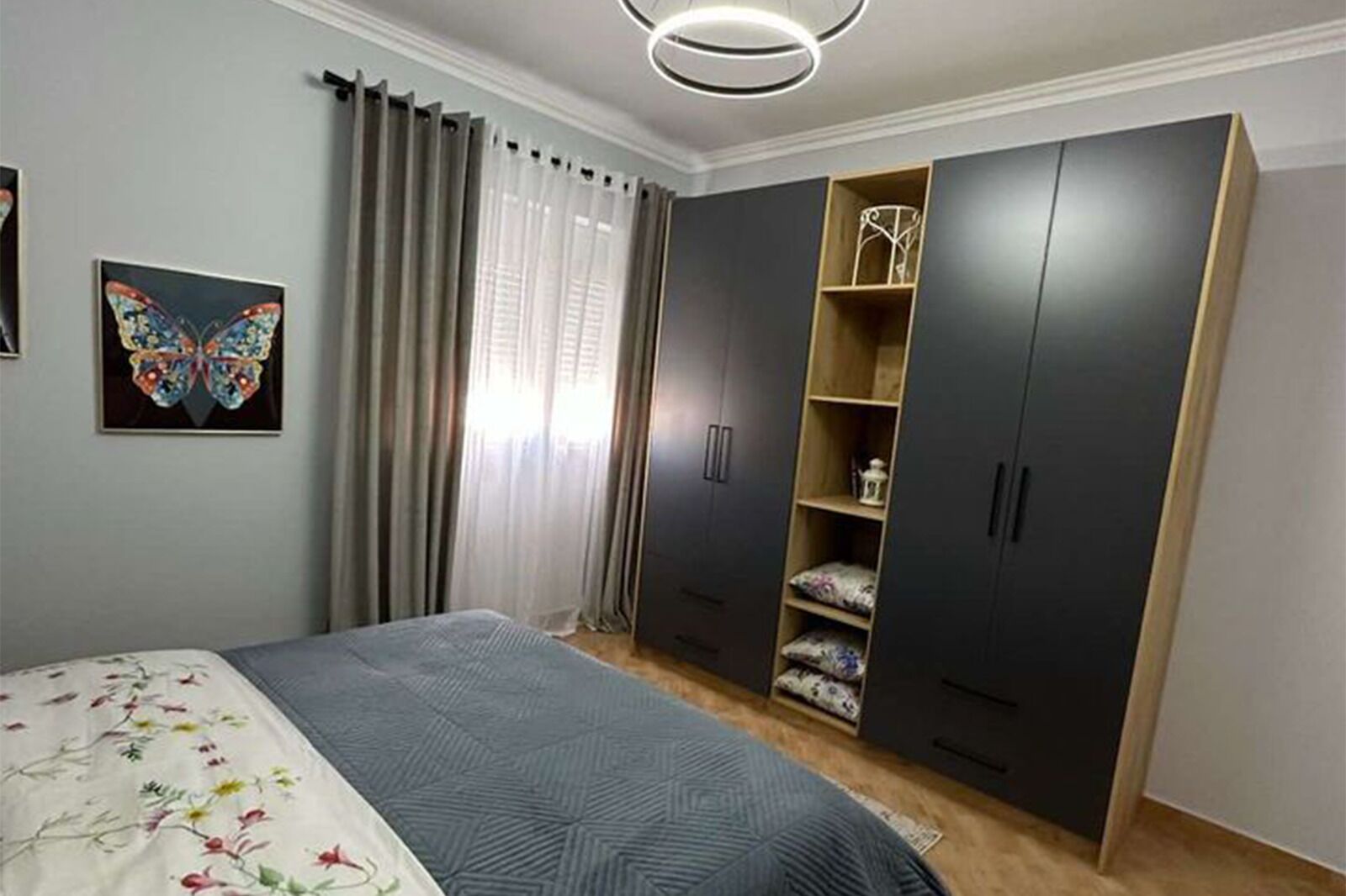 1 soveværelse, pengeskab på værelset, skrivebord, Wi-Fi