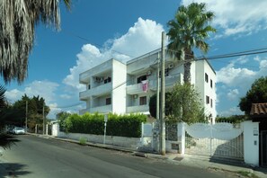 Overnatningsstedets facade