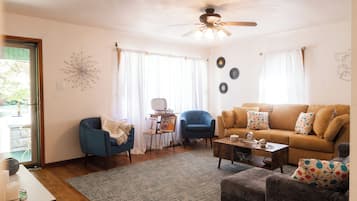 Smart TV, video games, books, music library