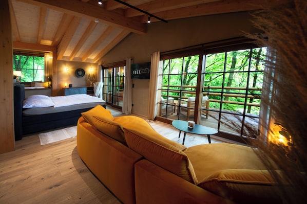 1 habitación, wifi y ropa de cama