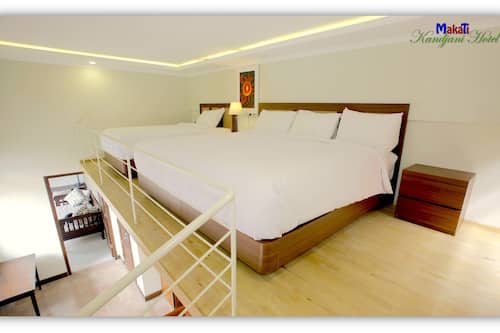 Executive Room, Multiple Beds, Kitchenette | Desk, blackout drapes, soundproofing, free WiFi