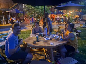 Opções para refeição ao ar livre