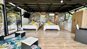 1 habitación, wifi y ropa de cama