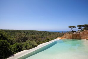 Casa luxo, vista para o mar | Piscina particular
