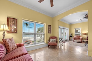 House, Multiple Beds (Red Retreat) | Living area - Red Retreat (Pensacola)