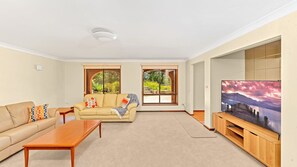 TV, table football, ping pong, books