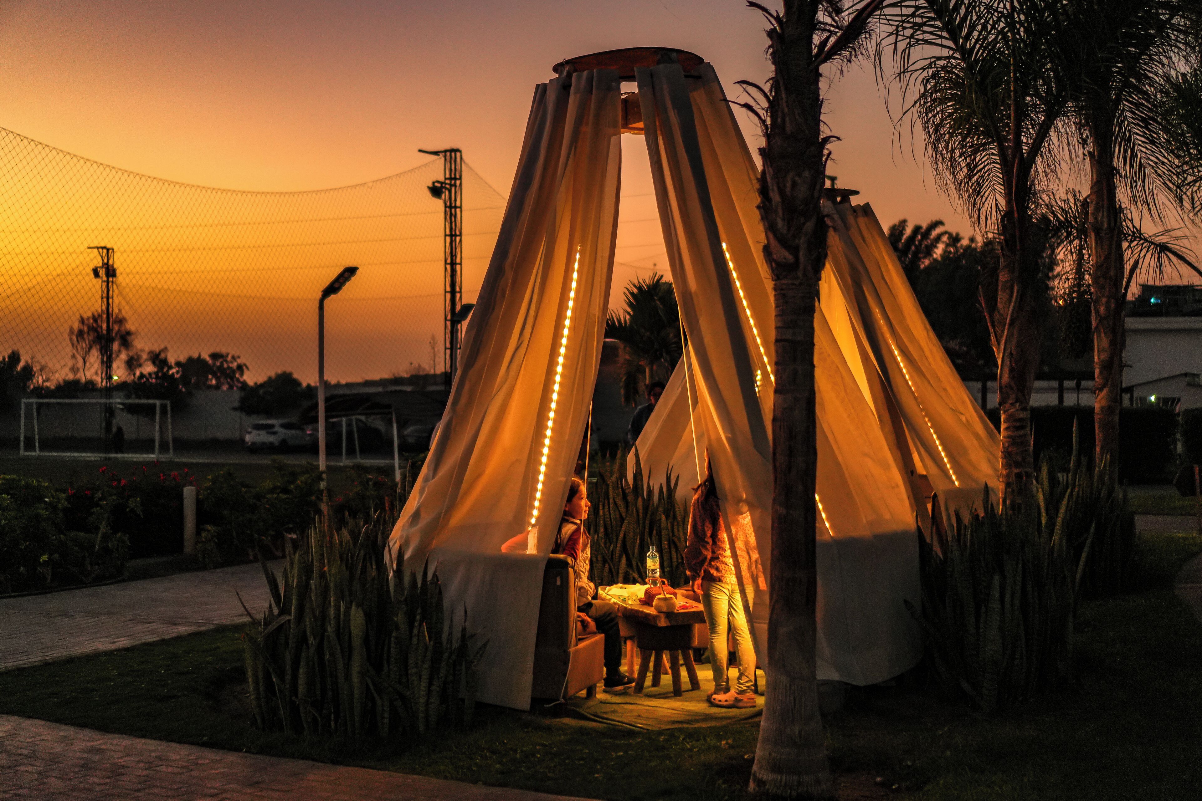 Fassade der Unterkunft