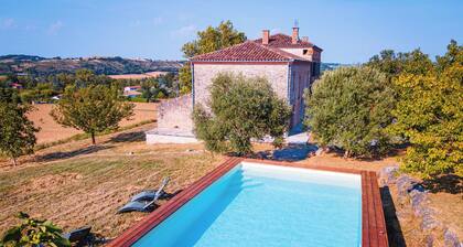 Casa Lounell Swimming pool-SPA-Sauna-Games room, panoramic view