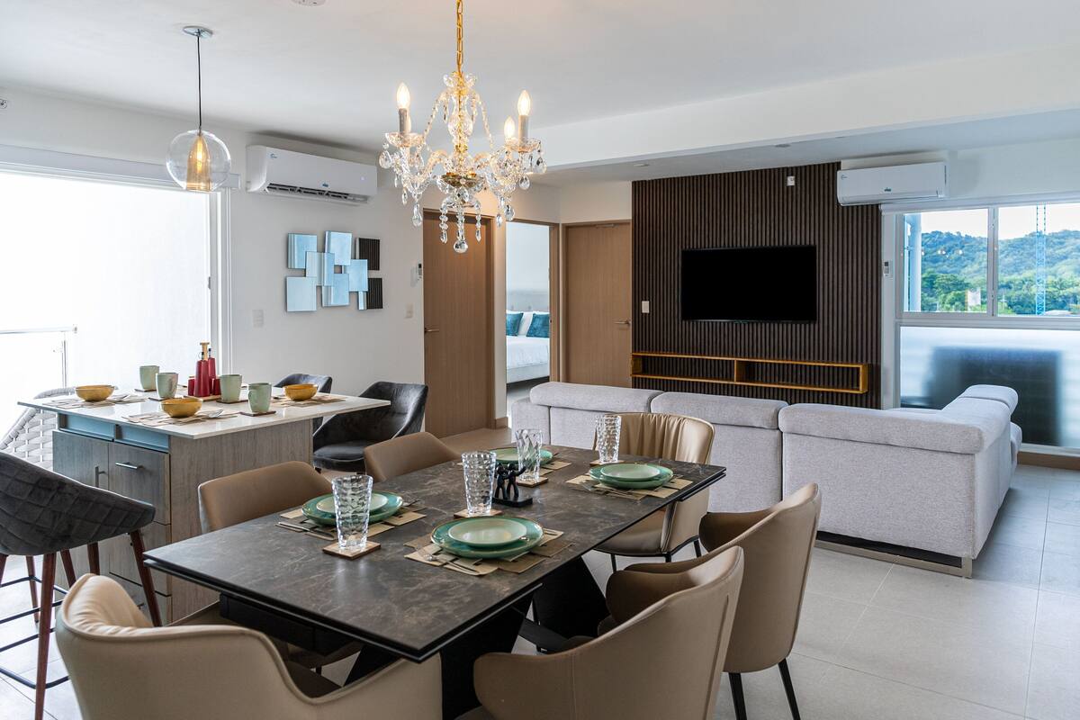 Apartamento, 2 camas de matrimonio, balcón, vistas al mar (Viva Jaco Viva Jaco 06-07B) | Restauración