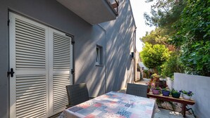 Apartment, 2 Bedrooms, Balcony, Garden View | Outdoor dining - Say Close to Center and Beach 4 (Novalja)