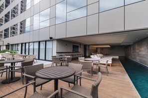 Alberca al aire libre 