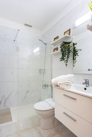 Dusche, Handtücher