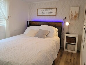 2 slaapkamers, beddengoed