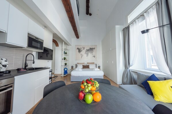 1 bedroom, iron/ironing board, travel crib, free WiFi