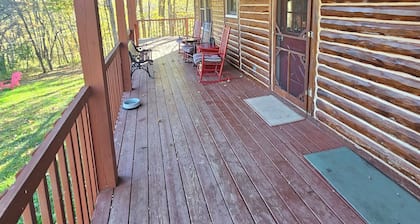 Snowshoe Log Cabin - Falling Water