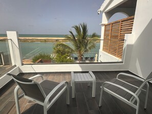 Superior Suite, Patio, Sea View | Terrace/patio - La Parenthèse (Mbodiène)