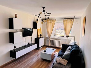 Smart TV, books, music library