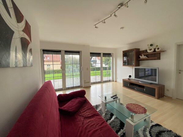 Living area - Vacation apartment in a family environment (Furth im Wald)