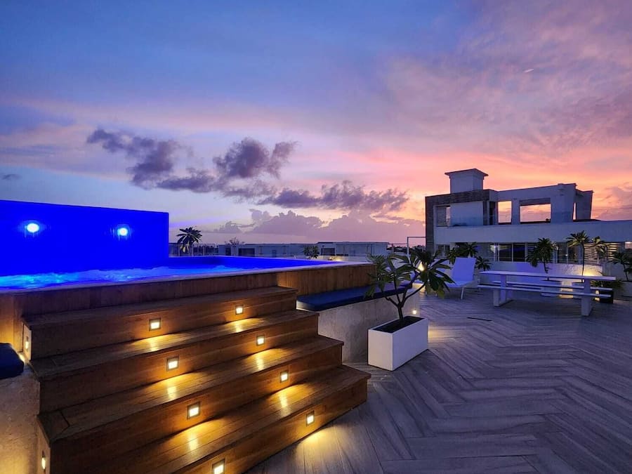 Rooftop terrace