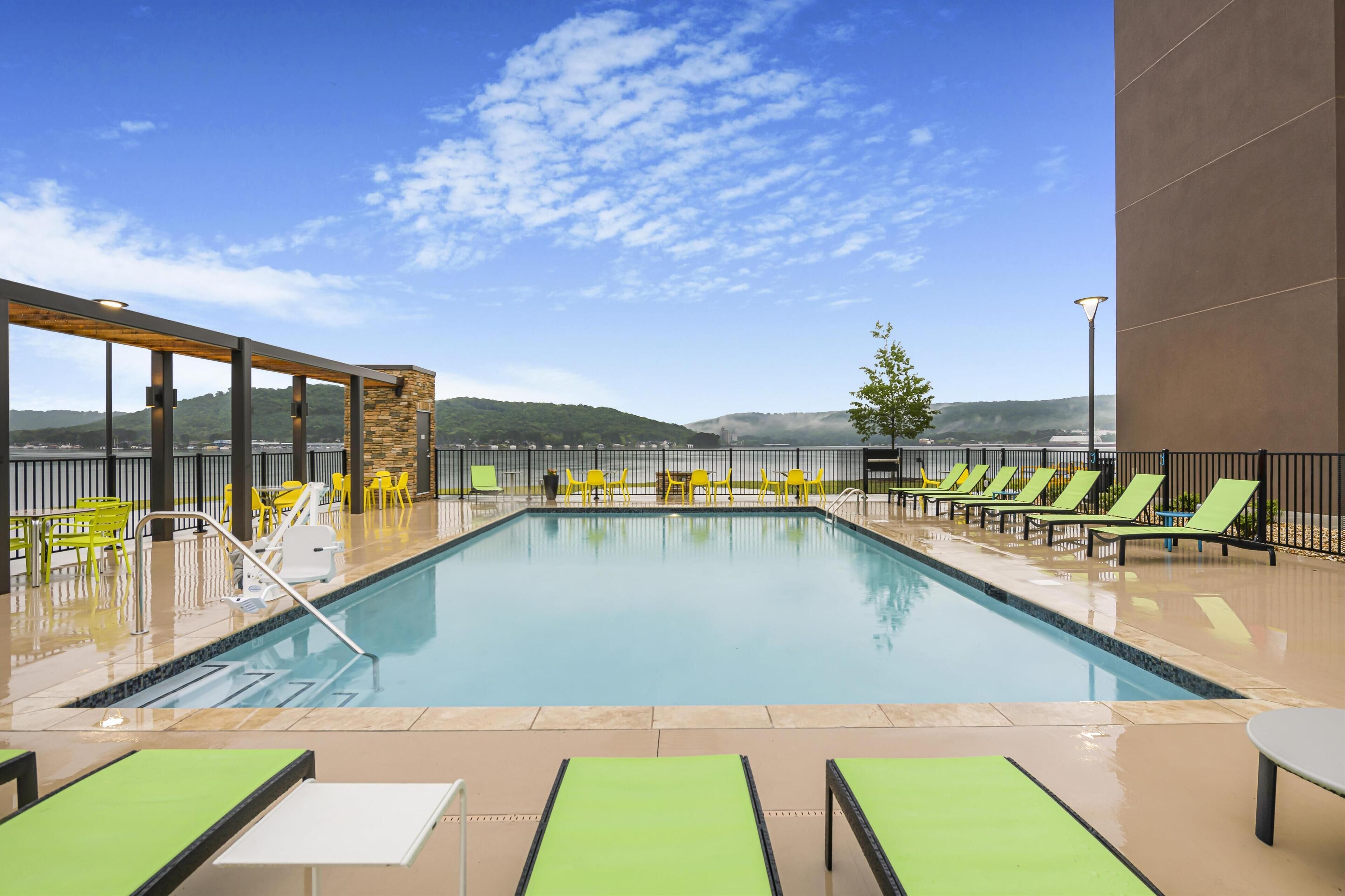 Seasonal outdoor pool