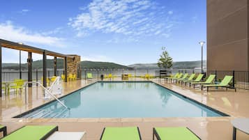 Seasonal outdoor pool
