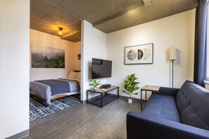 1 室のベッドルーム、WiFi (無料)