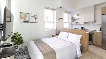 1 chambre, Wi-Fi gratuit, draps fournis