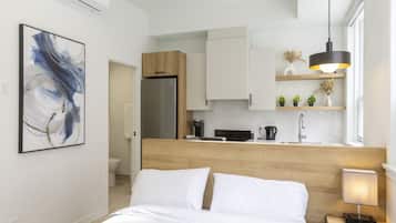 1 sovrum, gratis wi-fi och sängkläder