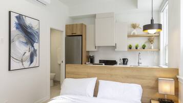 1 habitación, wifi gratis y ropa de cama