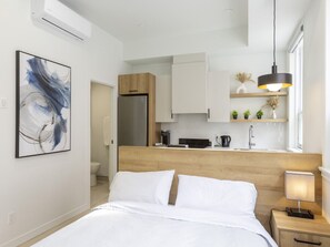 1 bedroom, free WiFi, bed sheets - Loft 204 | Rooftop | Downtown (Rimouski)