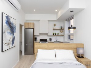 1 dormitori, wifi gratuïta i roba de llit 