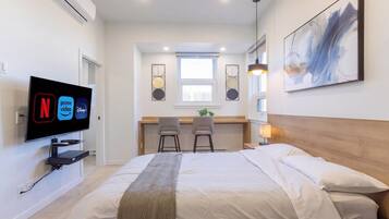 1 habitación, wifi gratis y ropa de cama